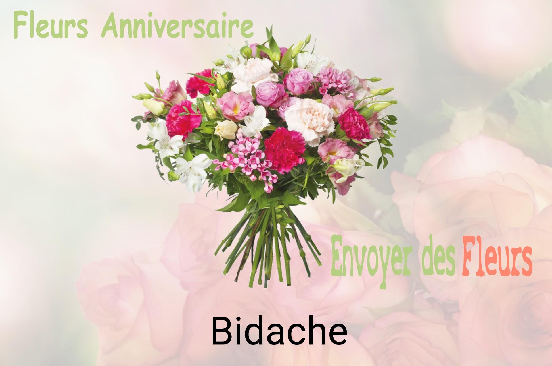 Bouquet de fleurs d’anniversaire livré à Bidache